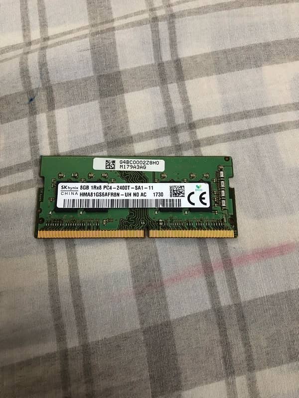 8GB 1Rx8 DD4 (RAM) 0