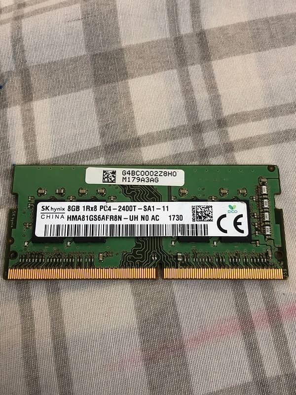 8GB 1Rx8 DD4 (RAM) 1