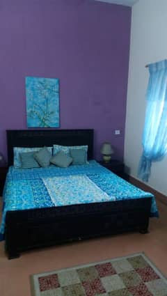 queen size bed made of lasani