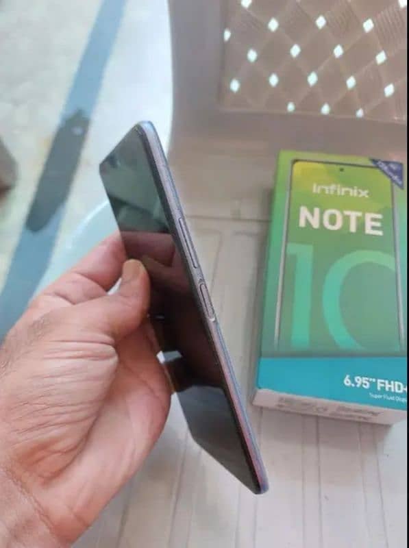 infinix note 10 full box 6/128 1