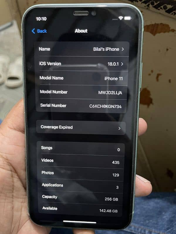 iPhone 11 (256 GB) Non-Pta JV For Sale 5