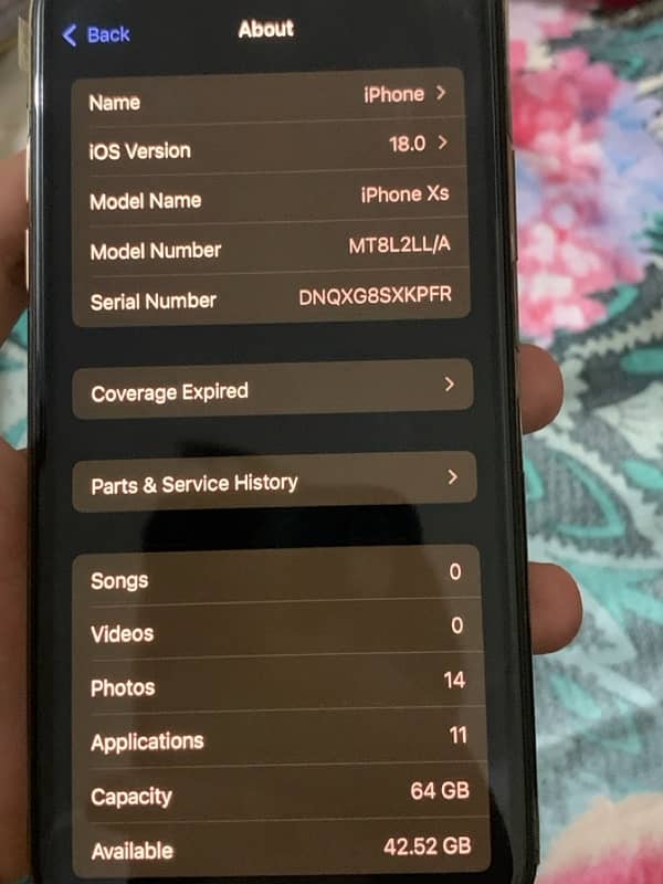 iPhone  xs non pta 4