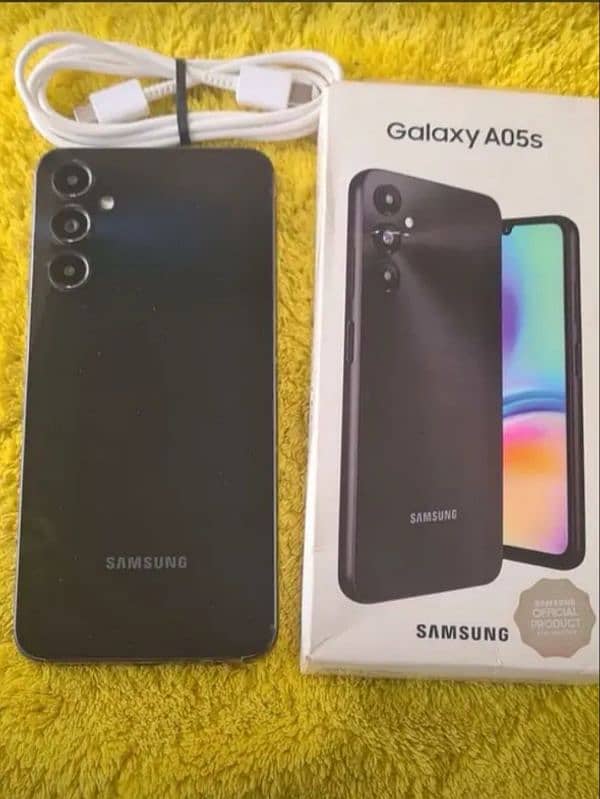 Samsung A05s 6/128 used 5 month only not open no repair 4