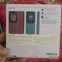 Nokia 105 2024 model 10 by9 condition