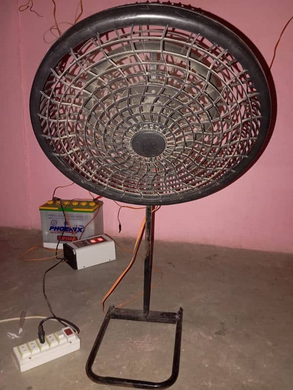 12V DC Fan Copper Motor (with stand) 0