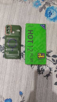 Infinix model hot 12 play 4+3ram storage 64 GB