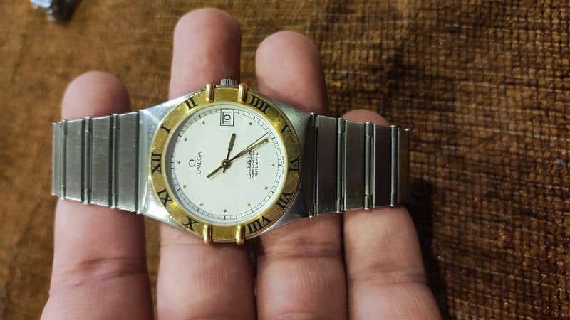 Omega Constellation automtaic Gold bazel 0