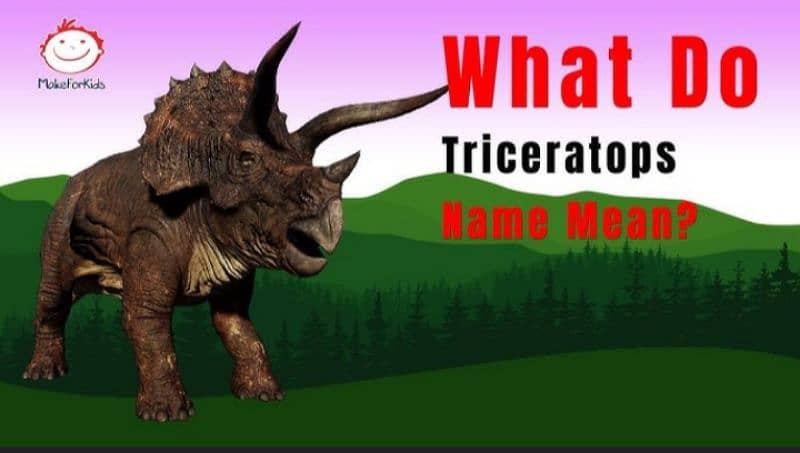 Triceratops dinosaur 3