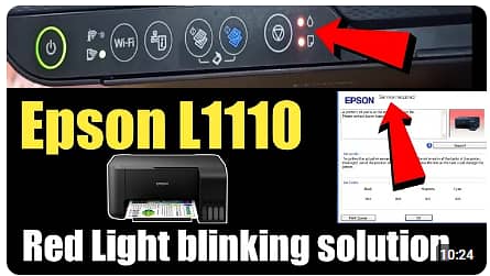 Epson L1110 Reset 0