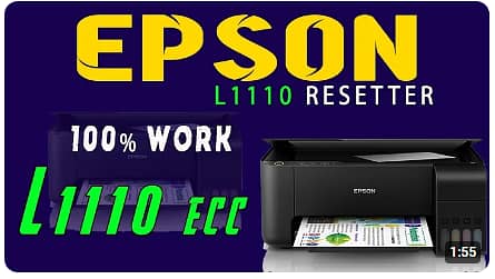 Epson L1110 Reset 1