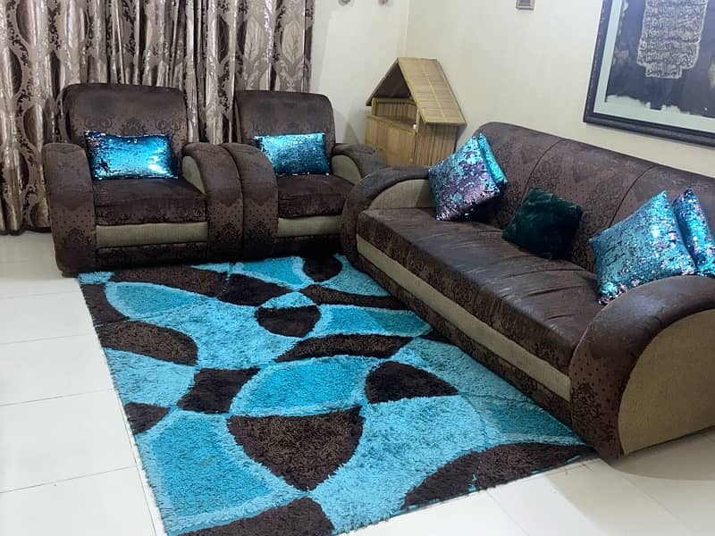 5 Seater Sofa Set 4