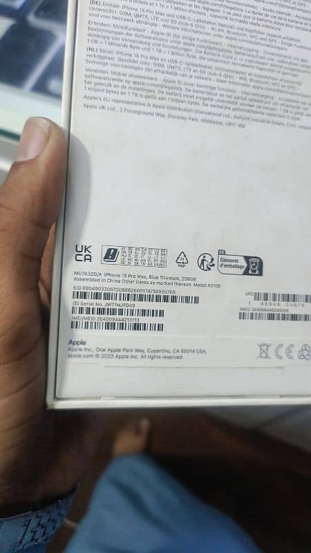 iPhone 15 pro max 256 With box 1