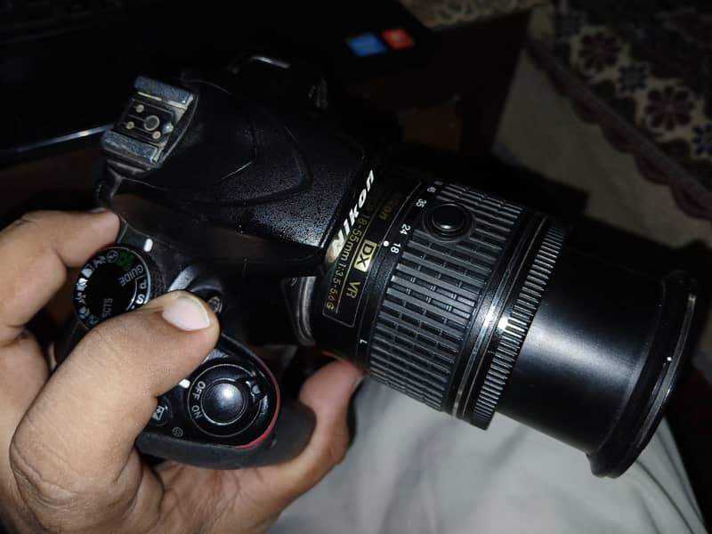 Nikon D3400 with Kit Lense 3