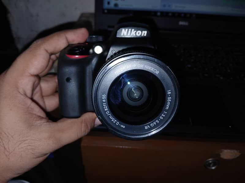 Nikon D3400 with Kit Lense 5