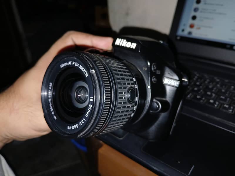 Nikon D3400 with Kit Lense 6