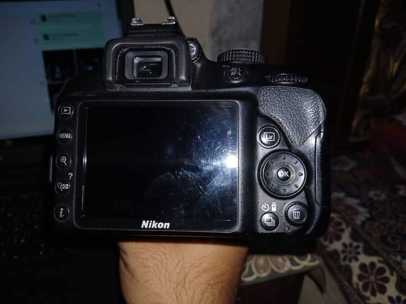 Nikon D3400 with Kit Lense 7