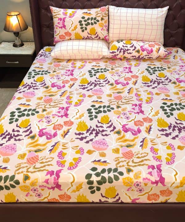 Export Quality Cotton Bed sheets. 2