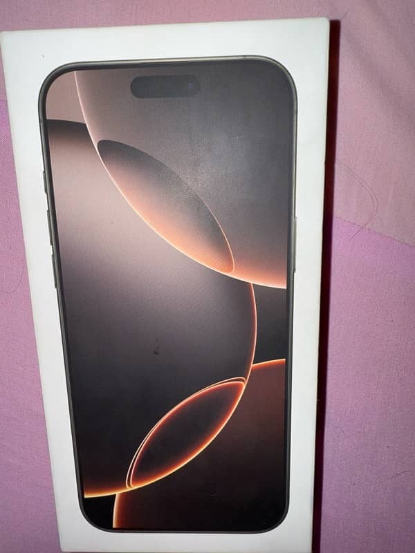 Iphone 16 pro max Desert Titanium 256gb 0