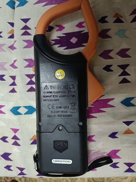 clamp meter amp AC 0