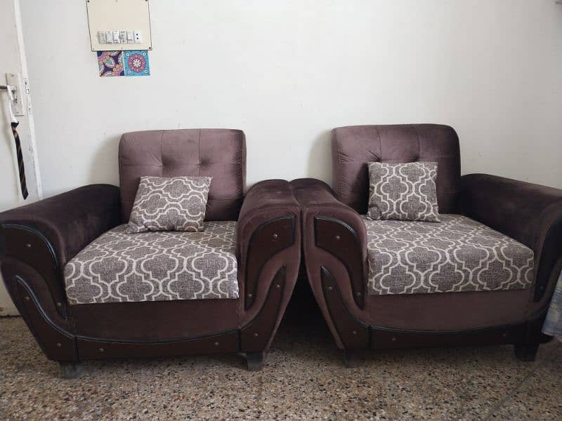 Sofa set used only 2year 3