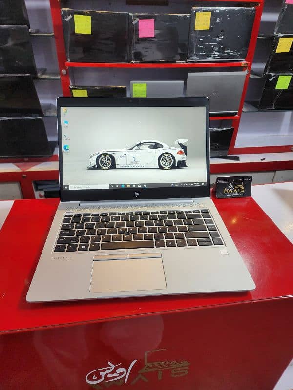 Elitebook i7 8th Generation Ram8gb SSD 256 2