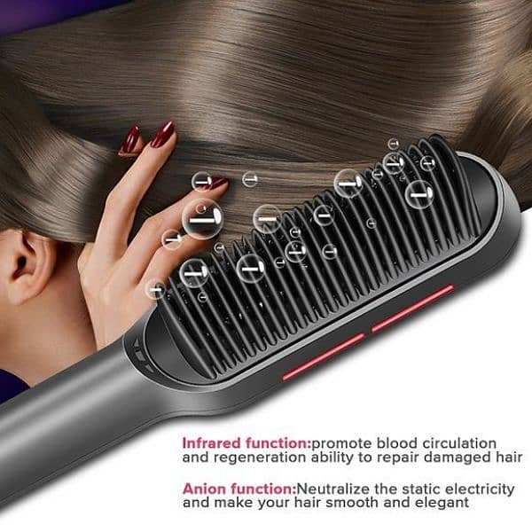 Hair Straightening Comb 1