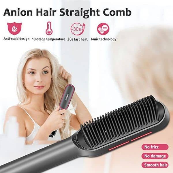 Hair Straightening Comb 2