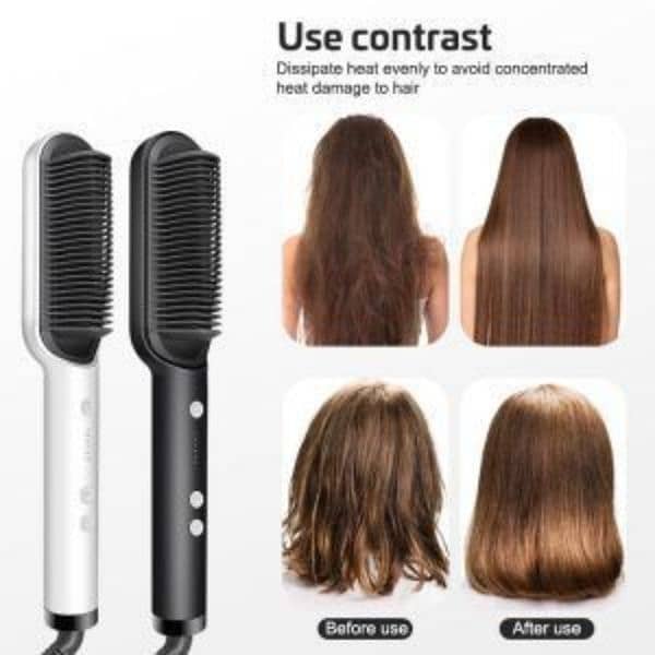 Hair Straightening Comb 3