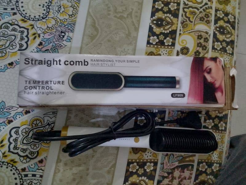 Hair Straightening Comb 4