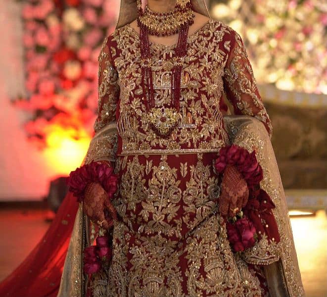 bridal lehnga for barat one time use 0