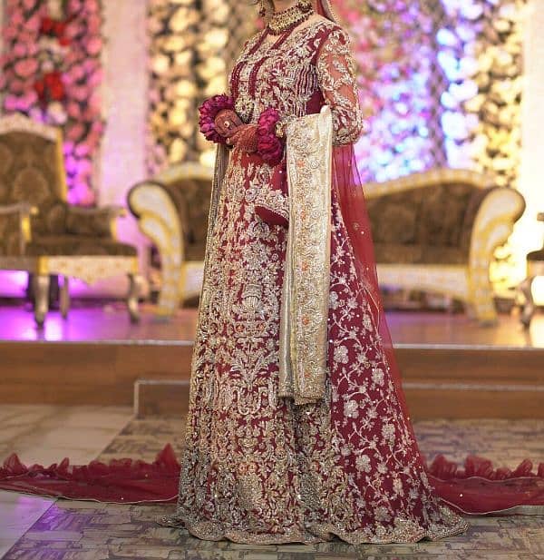 bridal lehnga for barat one time use 2