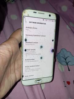 Samsung S7 4/32 storage Dual SIM PTA aaproved official panel crack hai