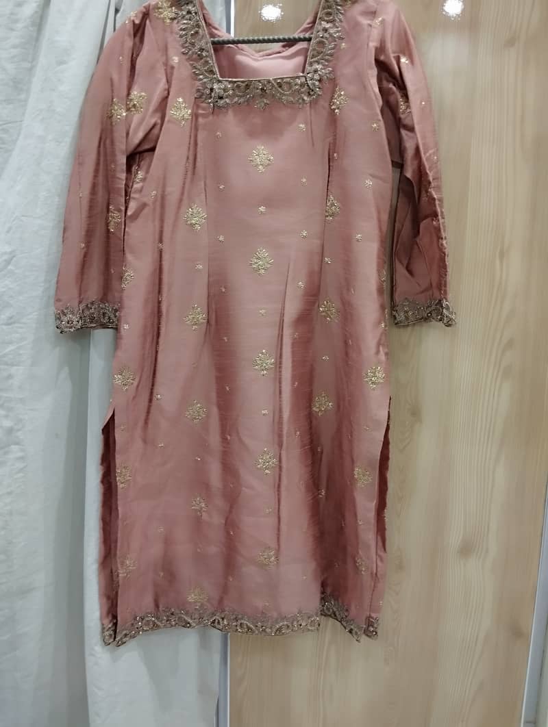 Party Wear Shirt Sharara 1