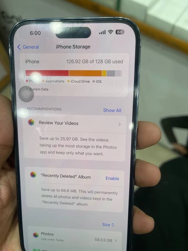 IPHONE 14 pro max 128 Gb 10/10  LLA NON PTA its not JV 6