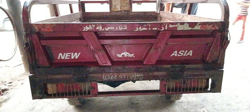 New Asia High Low Gear Loader Rickshaw 6