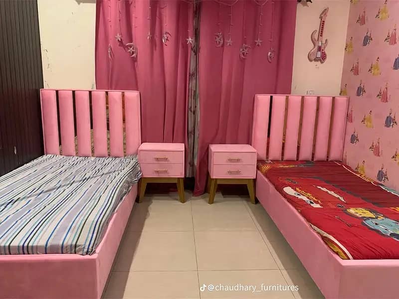 Bed set, Poshish bed set, Double bed set, Furniture for sale 6