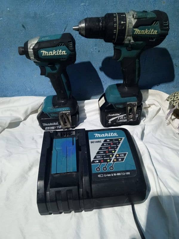 Makita brushless Hammer drill machine and impact 2