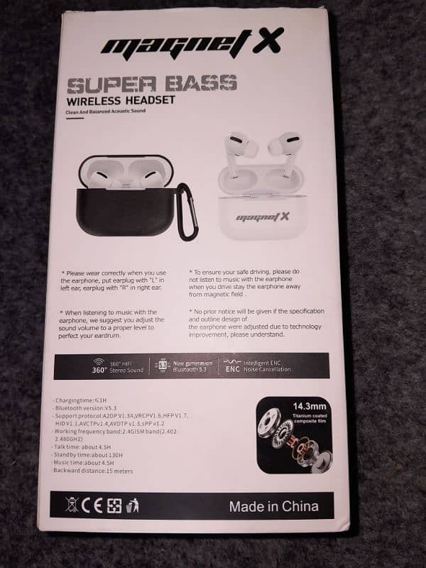 Magnet x Super Bass Wireless Headset 3