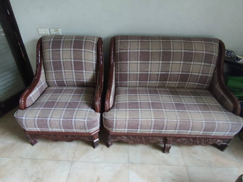 Drawing Room Sheesham wood sofa set 0