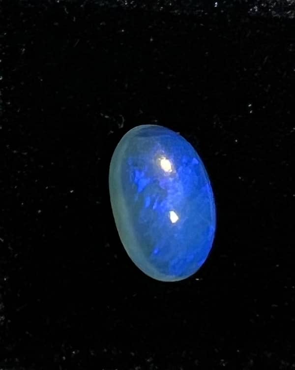 Original Australian Crystal Fire Opal Precious Gemstone With Blue Fire 5