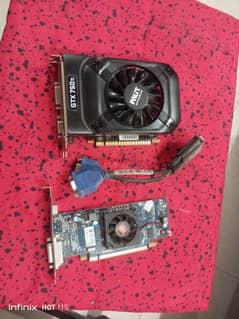 Gtx 750 ti with free amd 5450 and connector