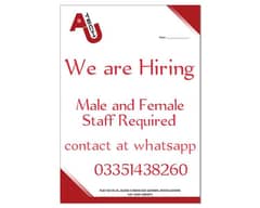 Canadian Call Center male and female staff required