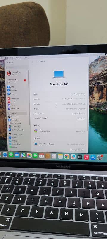 Apple Macbook Air 2020 i3 5