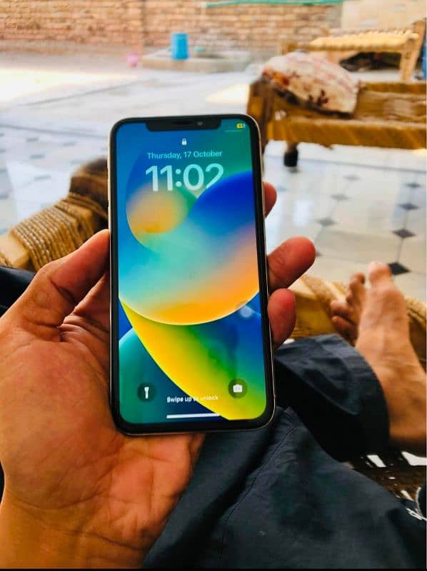 i phone x 64 gb battery health 72 true tone off face id disabled 1