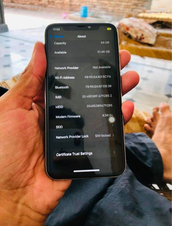 i phone x 64 gb battery health 72 true tone off face id disabled 4