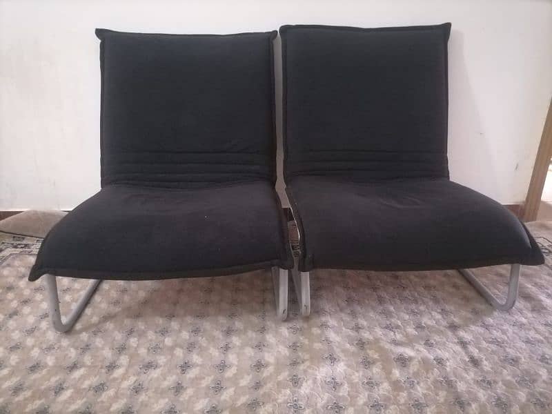 Chairs+ Bed Very Comfortable, Folding Chair(7500 each] 2