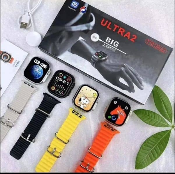 T900 ultra2 smart watch with infinity display and wireless charger 2