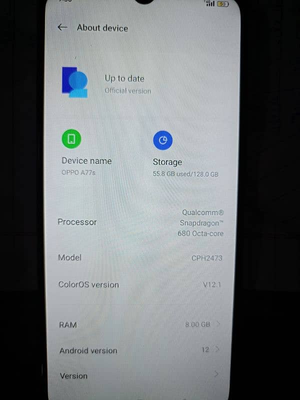 Oppo A77s 4