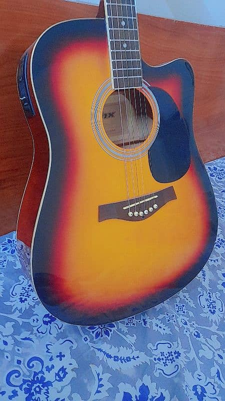 Original phonex brand semi acoustic guitar 0