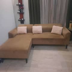 Habitt L shape sofa in excellent condition without cusions